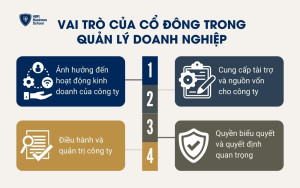 Vai trò của cổ đông trong quản lý doanh nghiệp