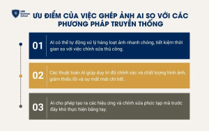 Ưu điểm của việc ghép ảnh AI so với các phương pháp truyền thống