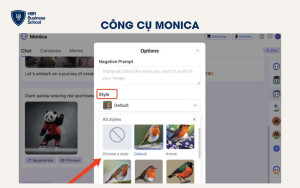 Công cụ Monica