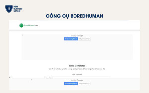 Công cụ Boredhuman