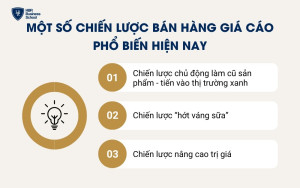 Một số chiến lược bán hàng giá cáo phổ biến hiện nay