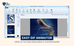 Easy GIF Animator cho phép người dùng tạo ảnh động bằng AI một cách dễ dàng