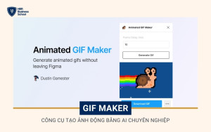 GIF Maker là công cụ AI làm ảnh chuyển động trực tuyến đơn giả