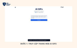 Truy cập trang chủ website AI GIFs