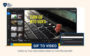 GIF to Video là công cụ tạo ảnh động bằng AI trực tuyến chuyển đổi giữa GIF và video