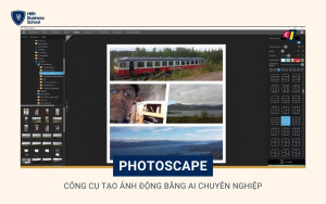 Photoscape với tính năng tạo ảnh động bằng AI đơn giản và dễ sử dụng