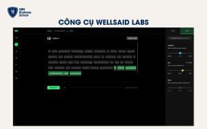 Công cụ WellSaid Labs