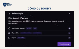 Công cụ Boomy