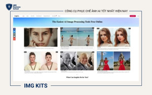 Img Kits cung cấp nhiều công cụ phục chế ảnh AI và cải thiện chất lượng hình ảnh