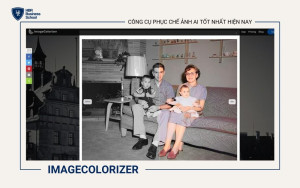 ImageColorizer chuyên biệt trong việc thêm màu cho các bức ảnh đen trắng