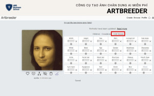 Artbreeder kết hợp và tùy chỉnh các đặc điểm khuôn mặt để tạo ra ảnh chân dung hoàn toàn mới