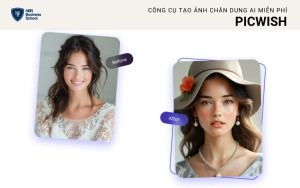 Picwish là công cụ trực tuyến cho phép tạo ảnh chân dung AI nhanh chóng