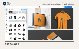 Turbologo là công cụ tạo logo bằng AI nhanh chóng với chi phí thấp