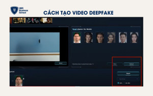 Thực hiện Deepfake