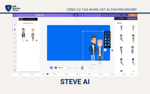 Steve AI là công cụ tạo nhân vật AI giúp tạo video nhanh chóng từ văn bản