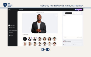 D-ID là công cụ tạo nhân vật AI với công nghệ chuyển đổi hình ảnh thành video