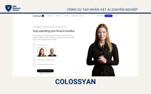 Colossyan là một nền tảng tạo nhân vật AI nhanh chóng