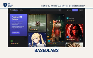 BasedLabs là nền tảng AI tiên tiến chuyên tạo ra các nhân vật AI chi tiết