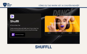 Shuffll là một công cụ tạo video AI tiên tiến