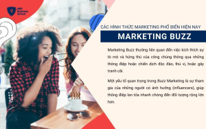 Marketing Buzz tiếp thị lan truyền dựa trên sự tạo ra nội dung sáng tạo và tương tác cao