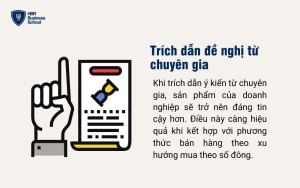 Trích dẫn đề nghị từ chuyên gia