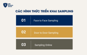 Các hình thức triển khai sampling phổ biến