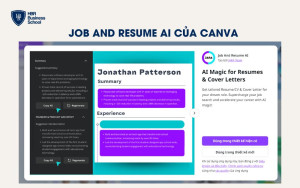 Job and Resume AI của Canva