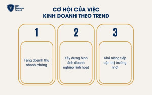 Lợi ích của việc kinh doanh theo trend