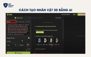 Viết prompt tạo nhân vật 3D