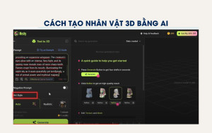 Chọn phong cách thiết kế nhân vật 3D