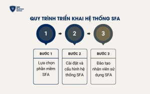 Quy trình triển khai hệ thống SFA trong doanh nghiệp