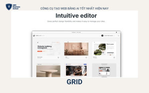 Grid sử dụng công nghệ AI để tự động hóa quá trình thiết kế