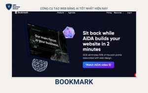 Bookmark cho phép người dùng thiết kế trang web một cách nhanh chóng