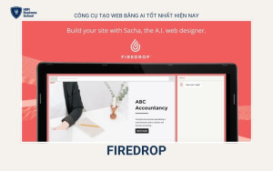 Firedrop cho phép người dùng xây dựng trang web một cách tự động