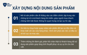 Các yếu tố quan trọng khi xây dựng nội dung sản phẩm