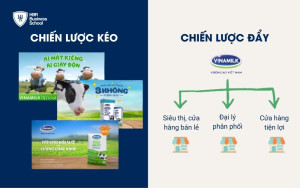 Chiến lược đẩy và kéo của Vinamilk