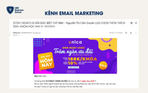 Kênh Email Marketing