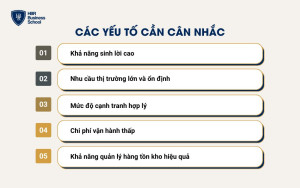 Các yếu tố cần xem xét khi lựa chọn những mặt hàng kinh doanh siêu lợi nhuận