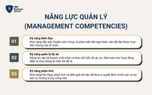 Nhóm năng lực quản lý (Management competencies)