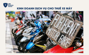 Kinh doanh dịch vụ cho thuê xe máy