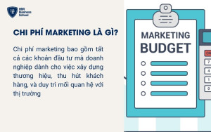 Khái niệm về chi phí Marketing trong doanh nghiệp