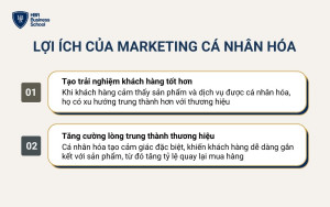 Lợi ích của marketing cá nhân hóa