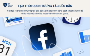 Tạo thói quen tương tác đều đặn giúp bạn xây dựng mối quan hệ tốt hơn với khách hàng