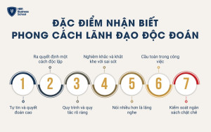 Đặc điểm nhận biết phong cách lãnh đạo độc đoán