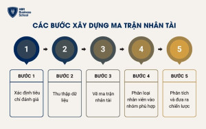 Các bước xây dựng ma trận nhân tài hiệu quả