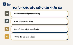 Lợi ích của giữ chân nhân tài