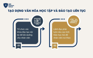 Tạo dựng văn hóa học tập và đào tạo liên tục