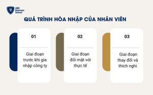 Quá trình hòa nhập của nhân viên ở doanh nghiệp