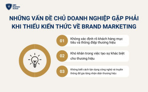 Những vấn đề chủ doanh nghiệp gặp phải khi thiếu kiến thức về Brand Marketing