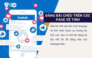 Sử dụng lại các nội dung đã có lượng tương tác cao để đăng chéo trên các fanpage vệ tinh khác